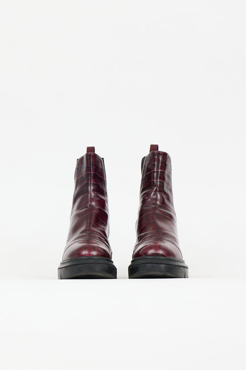 Stuart Weitzman Leather Norah Boot