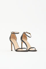 Stuart Weitzman Leather Nudist Sandal