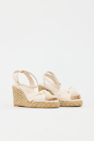Stuart Weitzman Leather Playa   Sandal