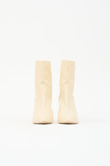 Stuart Weitzman Leather Power Ankle Bootie
