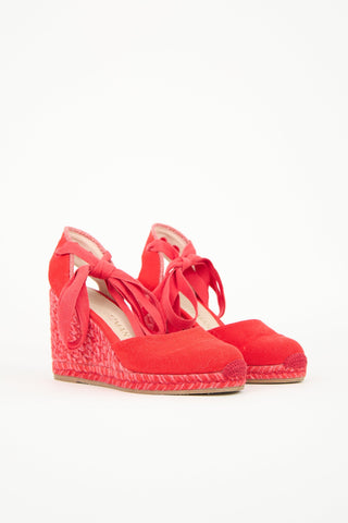 Stuart Weitzman Marguerita Espadrille Wedge Sandal