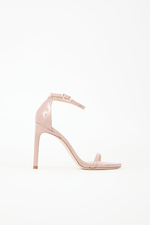 Stuart Weitzman Patent Nudistsong Heel