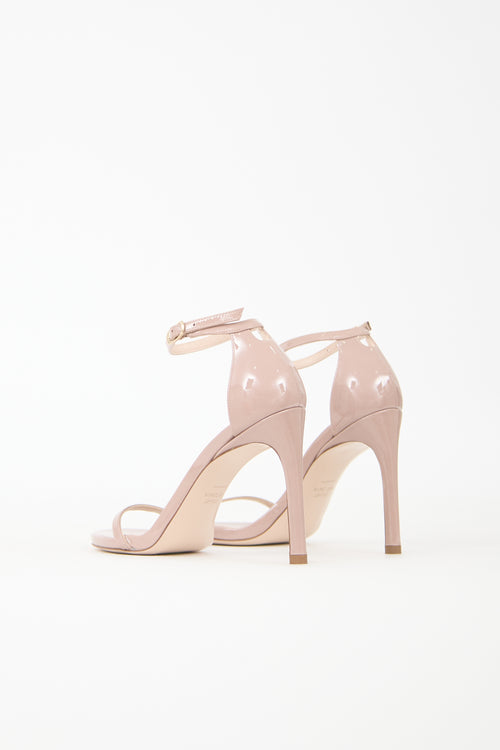 Stuart Weitzman Patent Nudistsong Heel