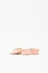 Stuart Weitzman Suede Embellished Sandal