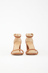 Stuart Weitzman Suede Nudist Sandal