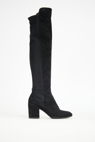 Stuart Weitzman Suede Thigh High Boot