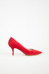 Stuart Weitzman Suede Tippi Pump