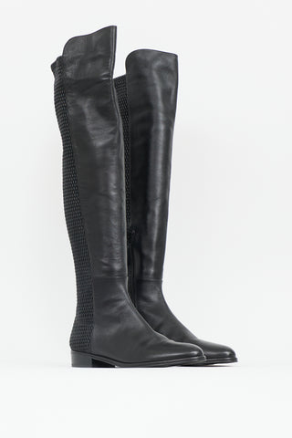 Stuart Weitzman Leather Alljen Boot