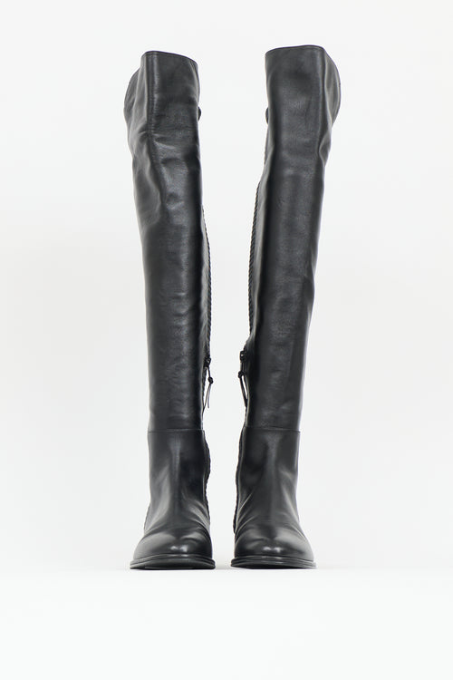 Stuart Weitzman Leather Alljen Boot