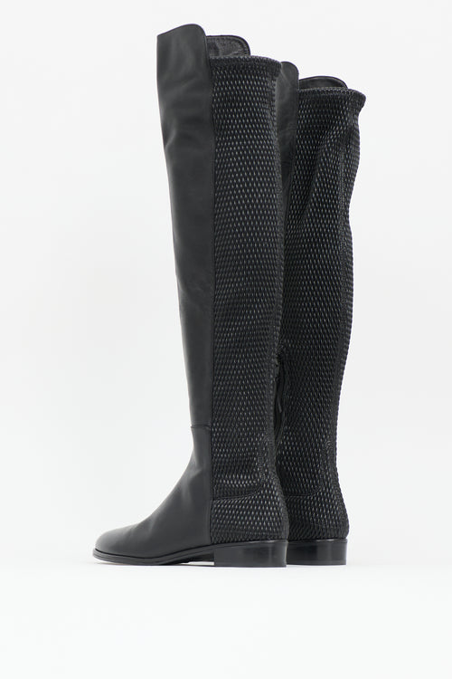 Stuart Weitzman Leather Alljen Boot