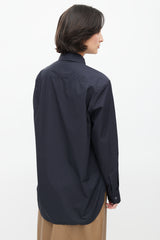 Studio Nicholson Black Button Down Shirt