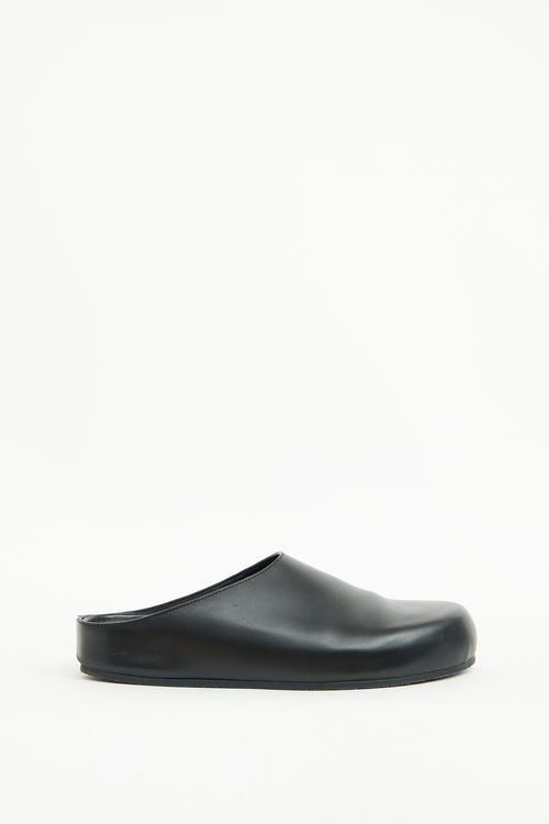 Studio Nicholson Black Clog Loafer Mule