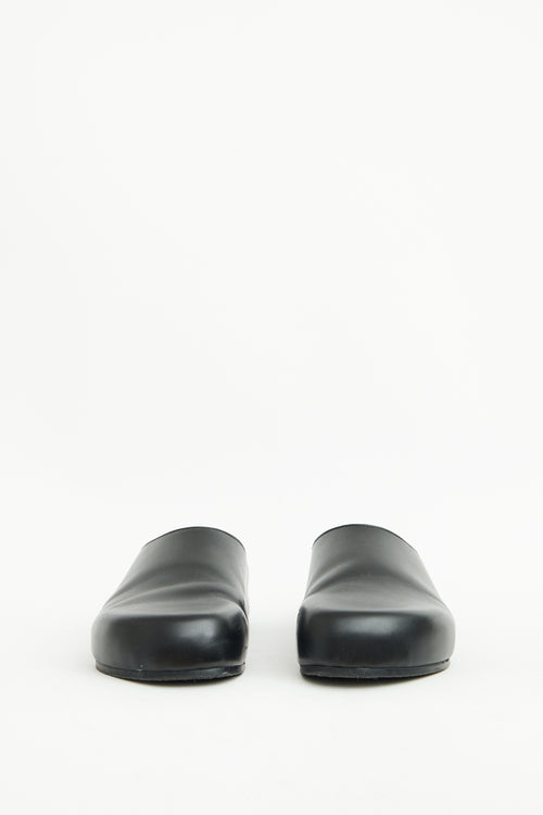 Studio Nicholson Black Clog Loafer Mule