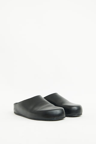 Studio Nicholson Black Clog Loafer Mule