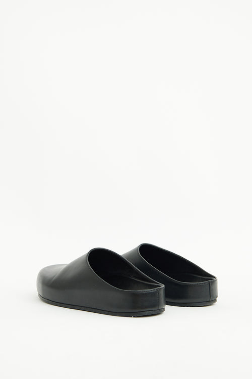 Studio Nicholson Black Clog Loafer Mule