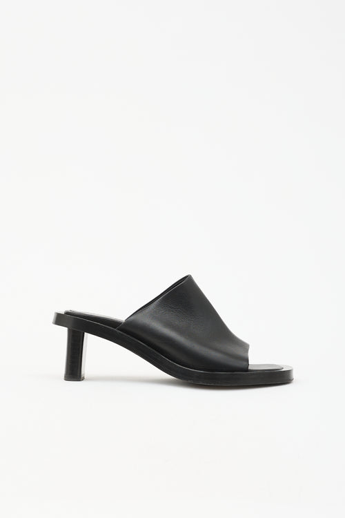 Studio Nicholson Leather Cube Mule