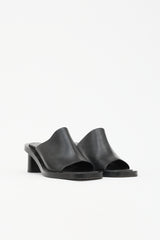 Studio Nicholson Leather Cube Mule