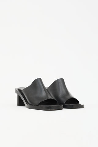 Studio Nicholson Leather Cube Mule