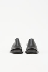 Studio Nicholson Leather Cube Mule