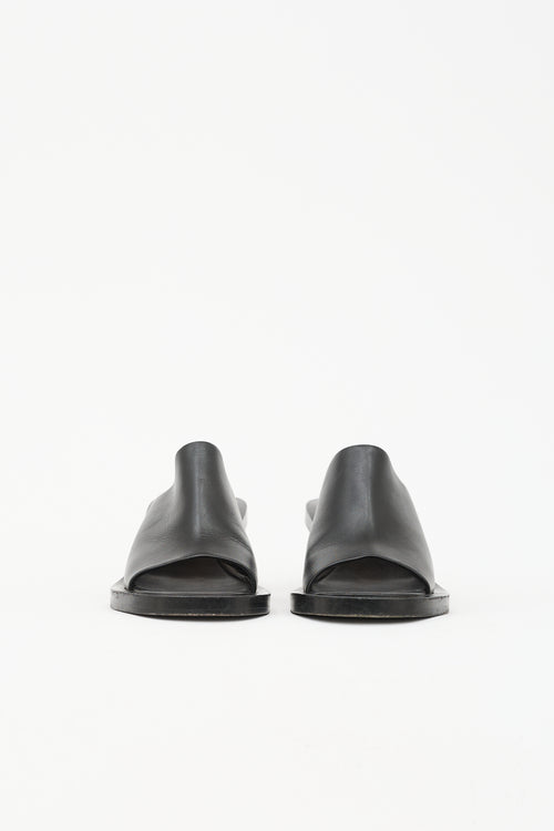 Studio Nicholson Leather Cube Mule