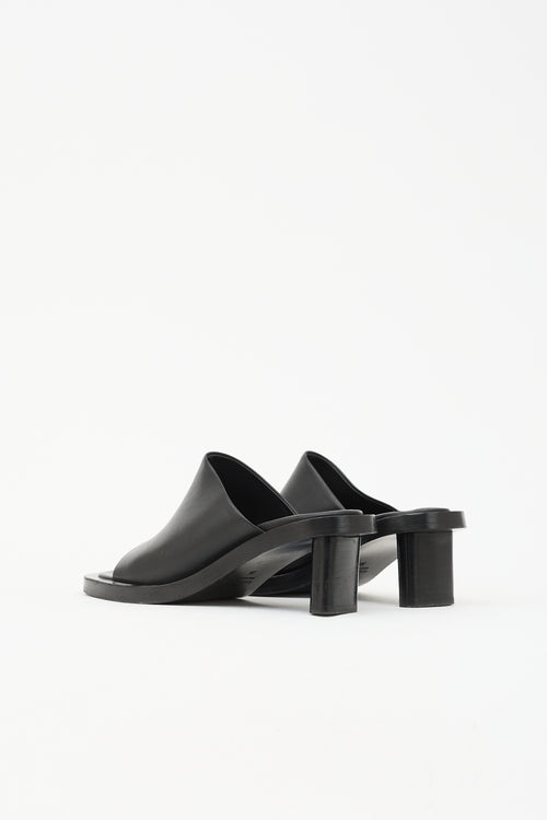 Studio Nicholson Leather Cube Mule