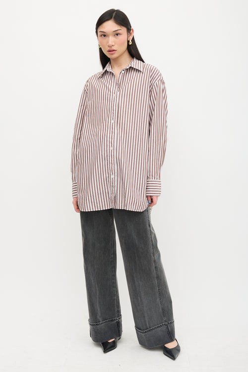 Studio Nicholson Striped Santos Shirt