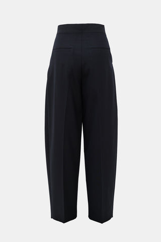 Studio Nicholson Wool Tapered Leg Trouser