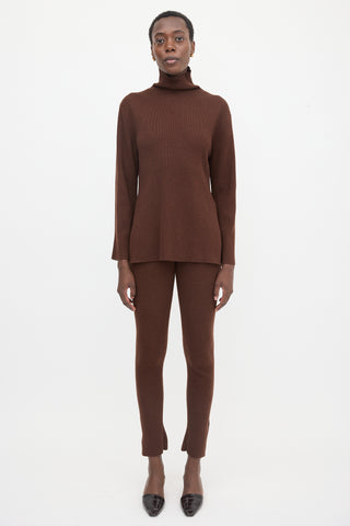Studio Nicholson Merino Wool Rib Knit Set