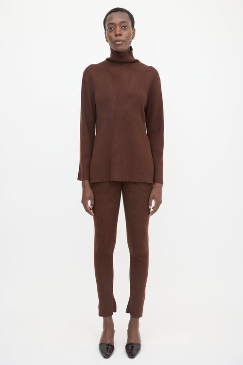 Studio Nicholson Merino Wool Rib Knit Set