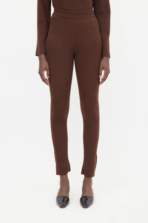 Studio Nicholson Merino Wool Rib Knit Set