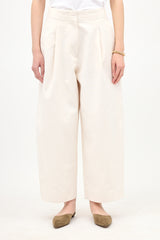 Studio Nicholson Pleated Barrel Leg Trouser