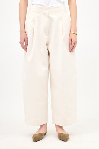 Studio Nicholson Pleated Barrel Leg Trouser