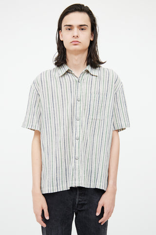 Stüssy Multi Striped Button Up Shirt