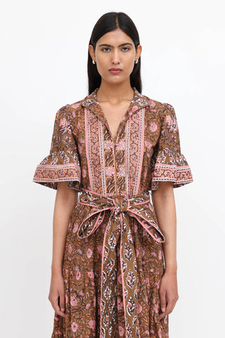 Sue Sartor Paisley Maxi Dress