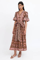 Sue Sartor Paisley Maxi Dress