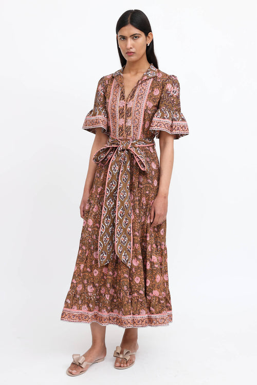 Sue Sartor Paisley Maxi Dress