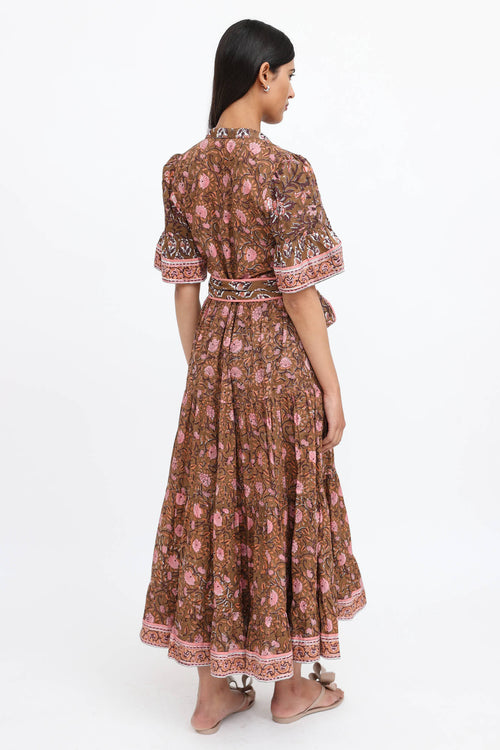 Sue Sartor Paisley Maxi Dress