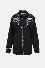 Scully Embroidered Western Top