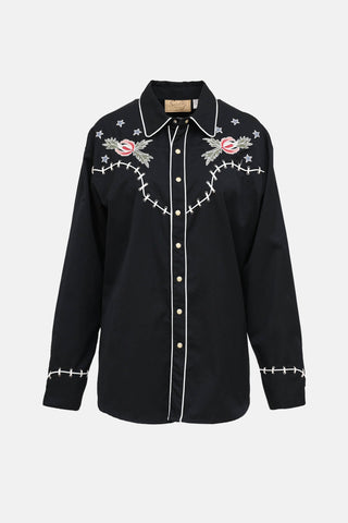Scully Embroidered Western Top