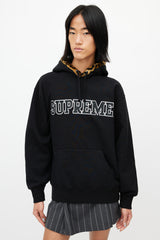 Supreme // Black & Brown Logo Hoodie – VSP Consignment