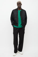 Supreme Black US Flag Reversible Jacket