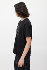 Supreme Black & White Sphinx Logo T-Shirt
