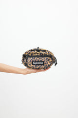 Supreme Brown & Black Print Waist Bag