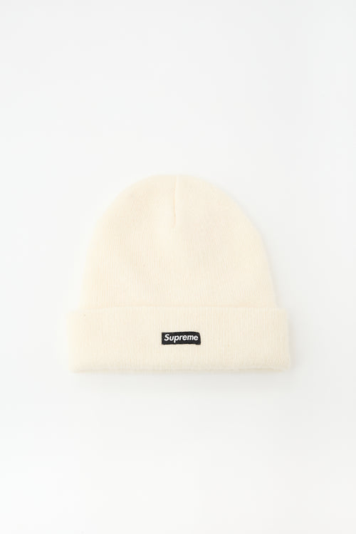 Supreme Mohair Logo Tab Beanie
