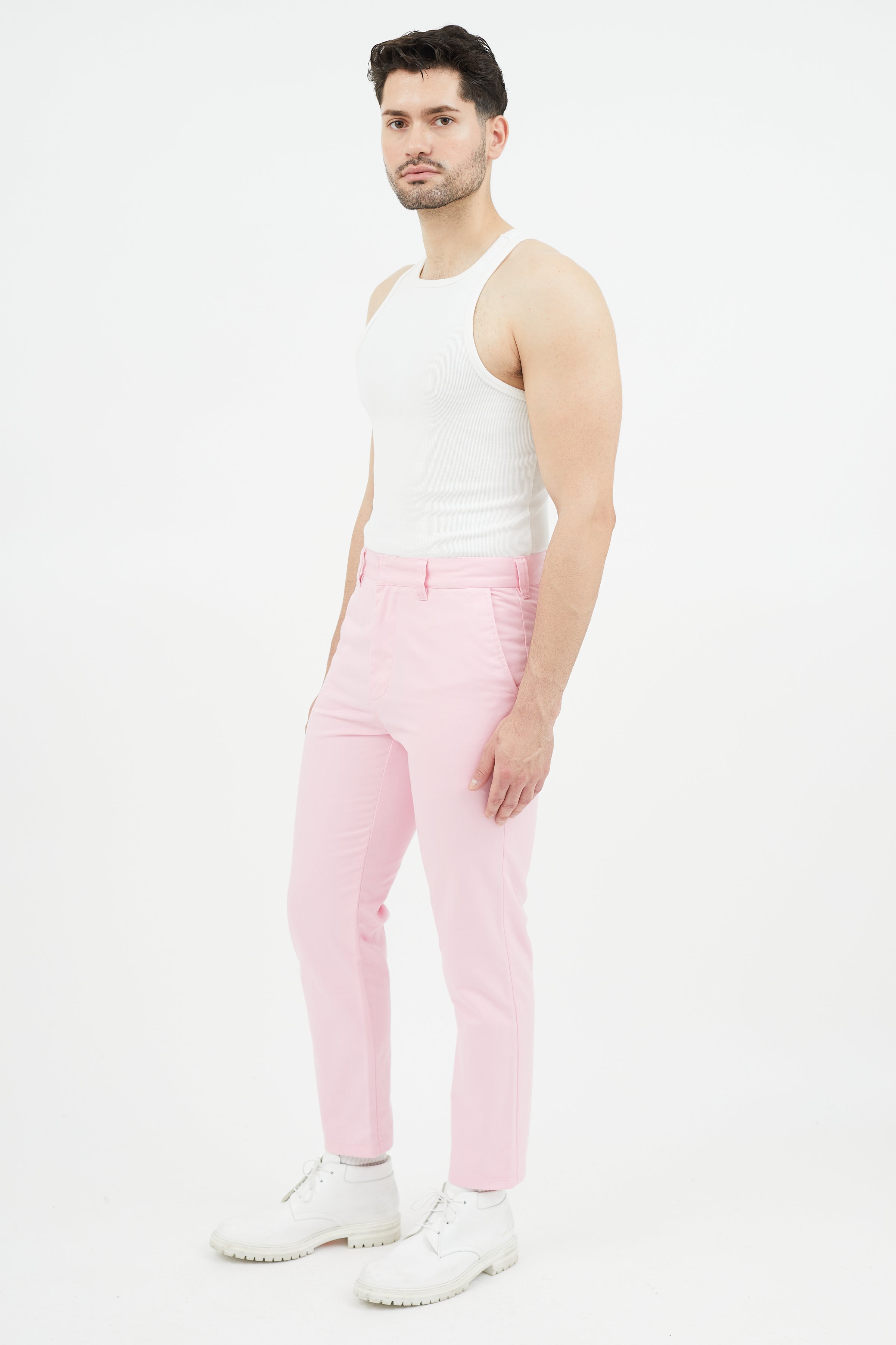 Supreme // Pink Slim Trouser – VSP Consignment