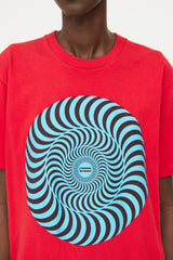 Supreme x Spitfire Red & Blue Graphic T-Shirt
