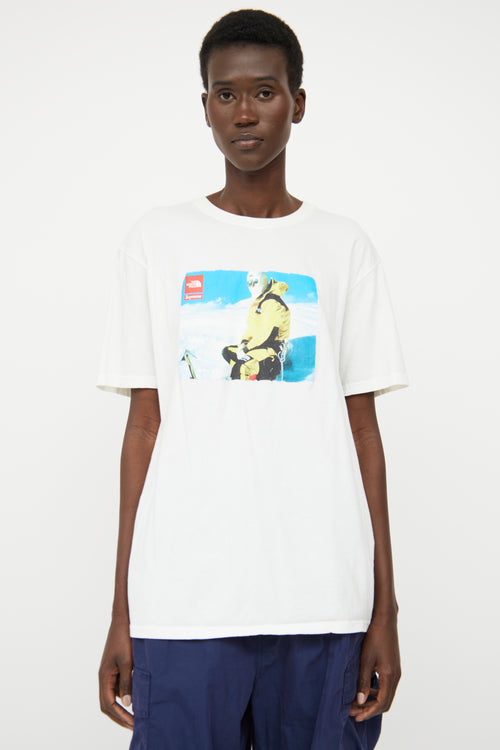 Supreme x The North Face White Photo T-Shirt