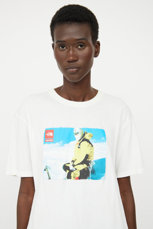 Supreme x The North Face White Photo T-Shirt