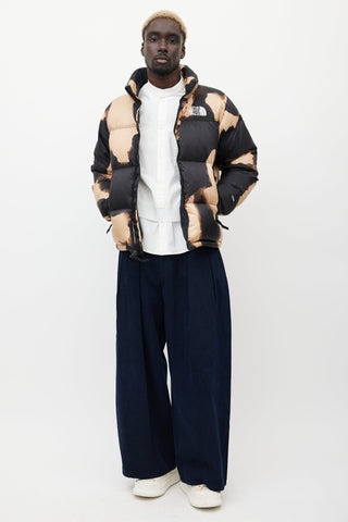 Supreme X The North Face Black & Brown Down Puffer