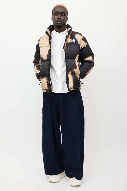 Supreme X The North Face Black & Brown Down Puffer